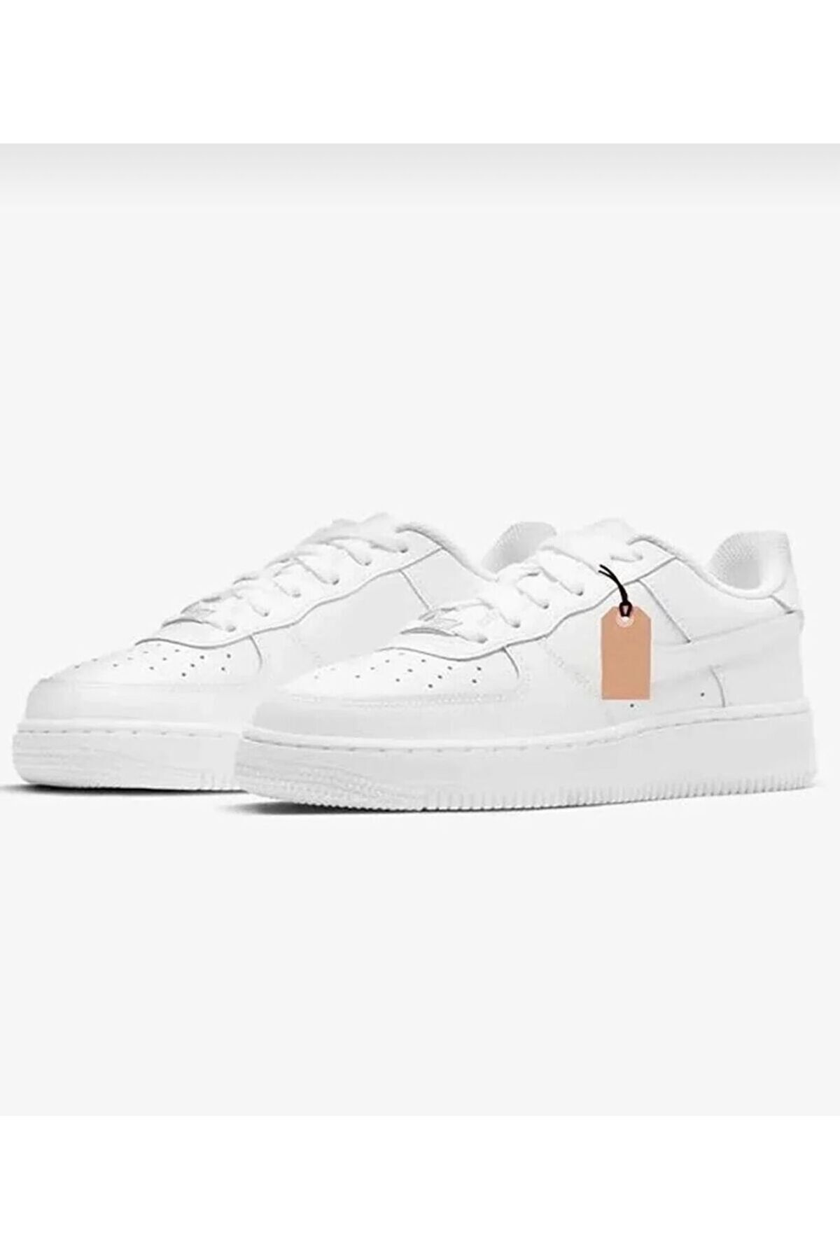 airforce 1 Sneaker spor Ayakkabı Beyaz Beyaz - 39