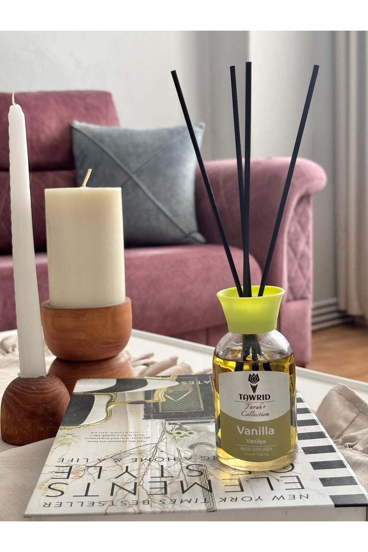 Çubuklu Oda Kokusu Şeftali Kokulu Oda Parfümü 100ml