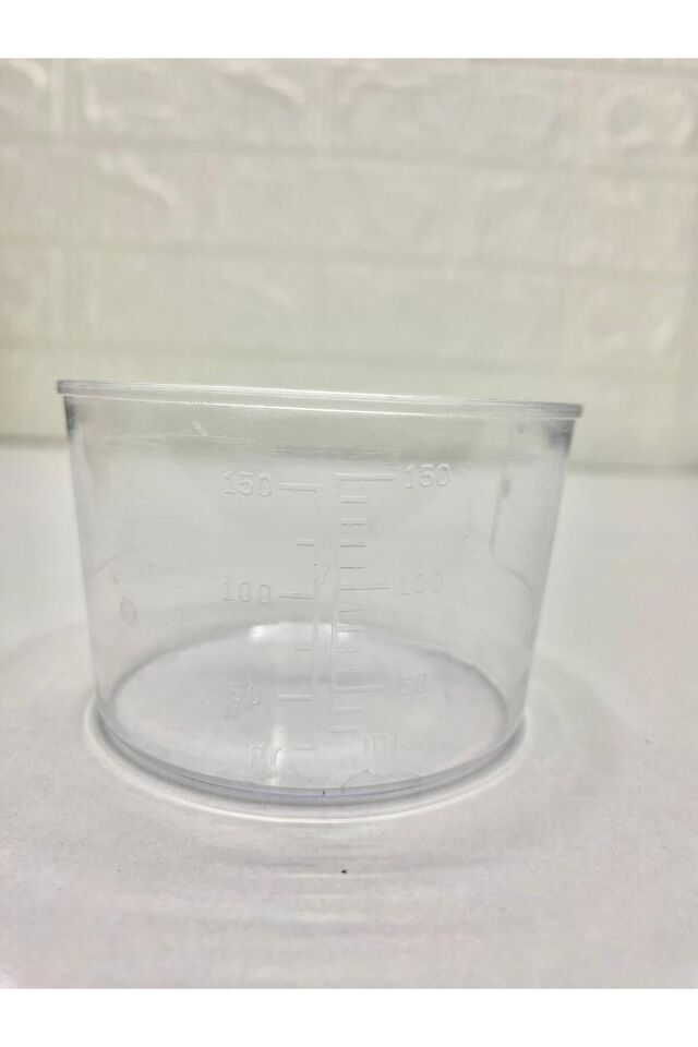 Ölçü Kapaklı Vakumlu Akrilik Saklama Kabı 2300ml Etiketli Erzak Kabı ÇAY