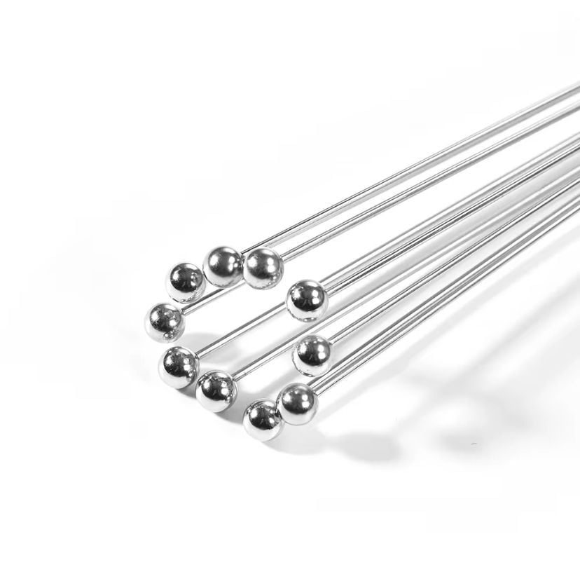 Bilyeli Çırpıcı Paslanmaz Çelik Ergonomik Saplı Tel Çırpıcı